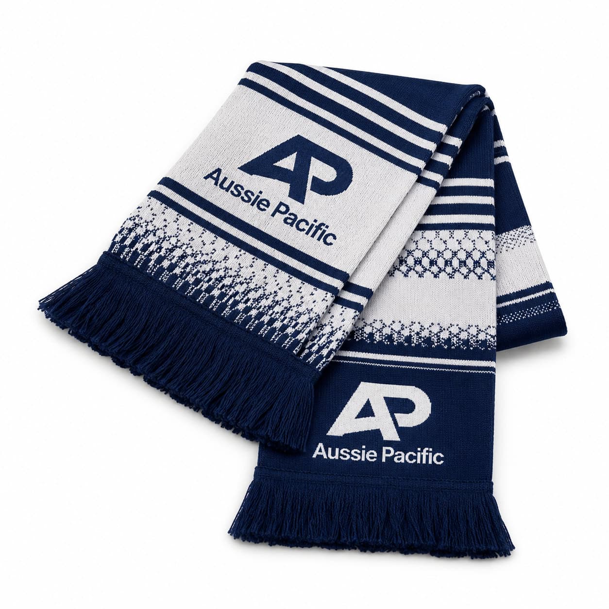 Navy Classic Scarf — Scarf