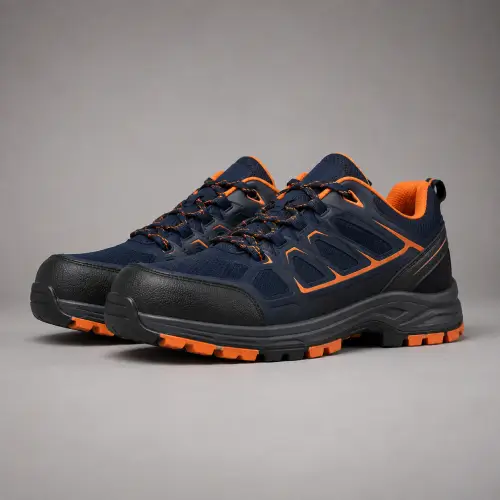 Navy Orange Industrial Safety Joggers — Safety Joggers