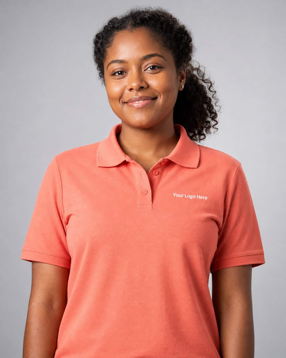 Coral NDIS Worker Polo — Polos