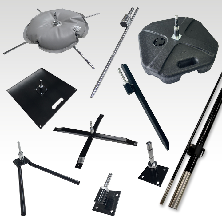 Flag Pole Sets & Bases — Banners & Flags
