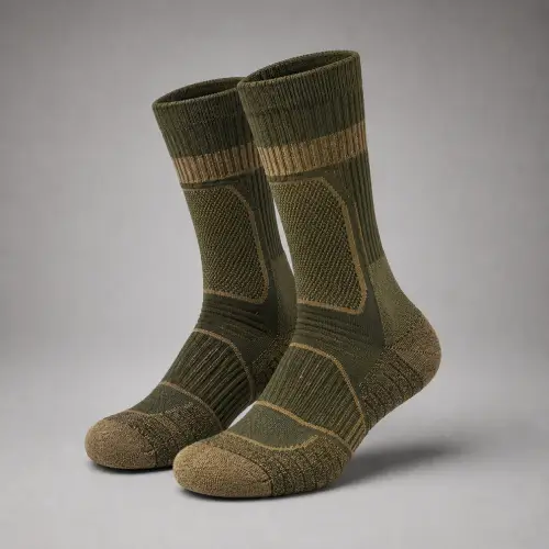 Olive & Tan Heavy Duty Work Socks — Socks & Insoles