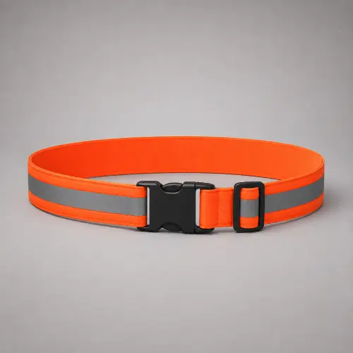 Orange Reflective Safety Waist Belt — Hi-Vis Accessories