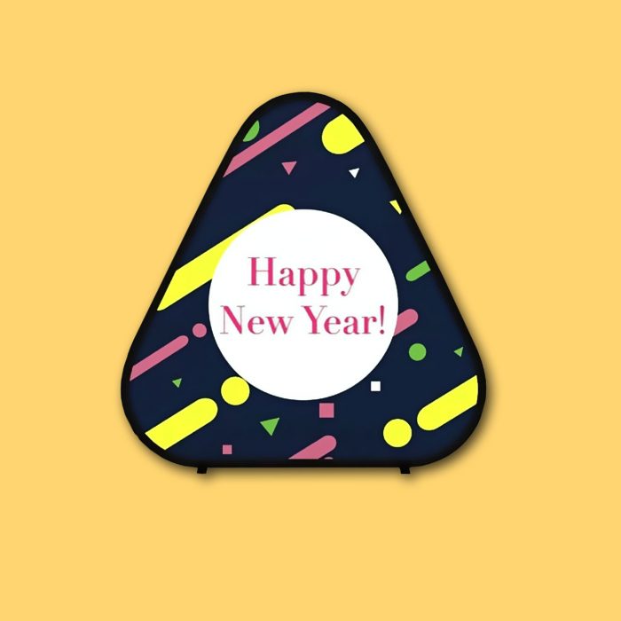 Outdoor Triangle Pop Out Banner