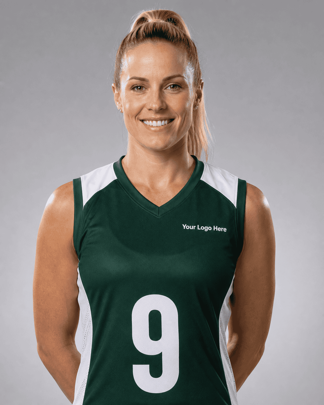 Forest Green Playing Jersey – No. 9 — Playing Jerseys