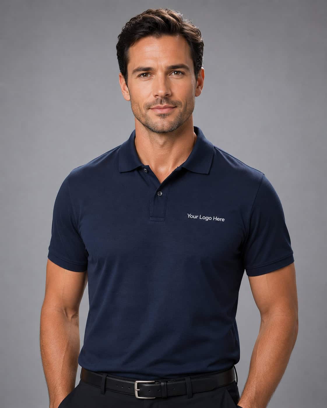 Navy Corporate Polo – Men — Corporate Polos