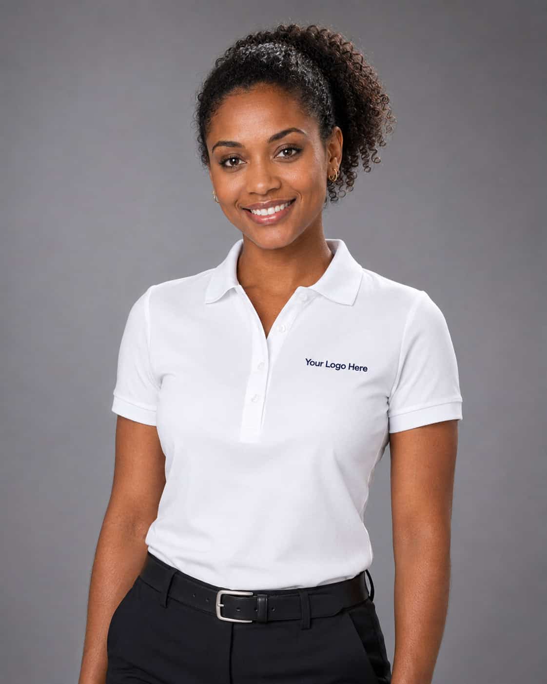 White Corporate Polo – Women — Corporate Polos
