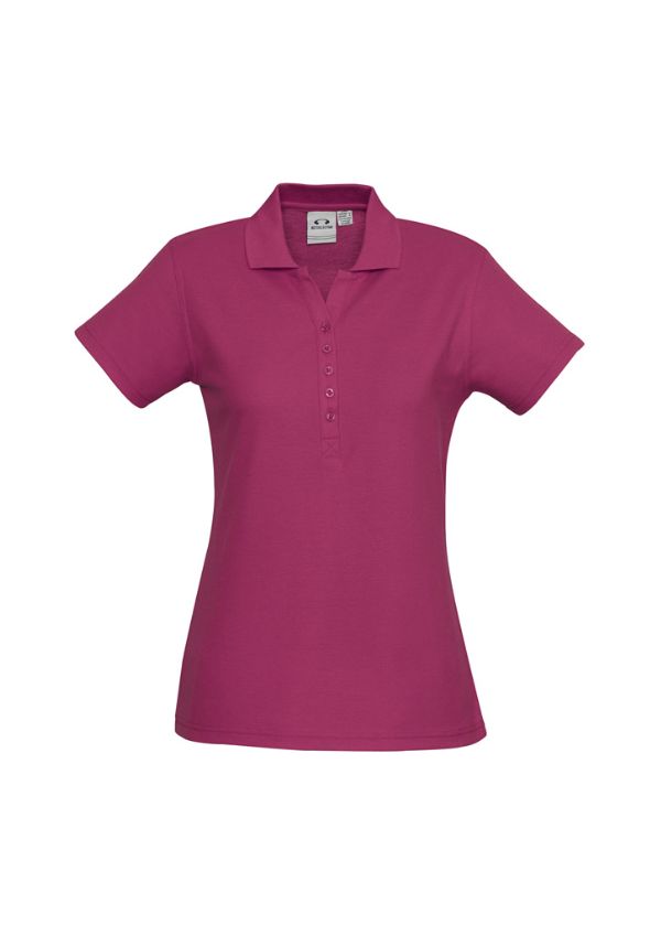 Womens Crew Short Sleeve Polo — Polo