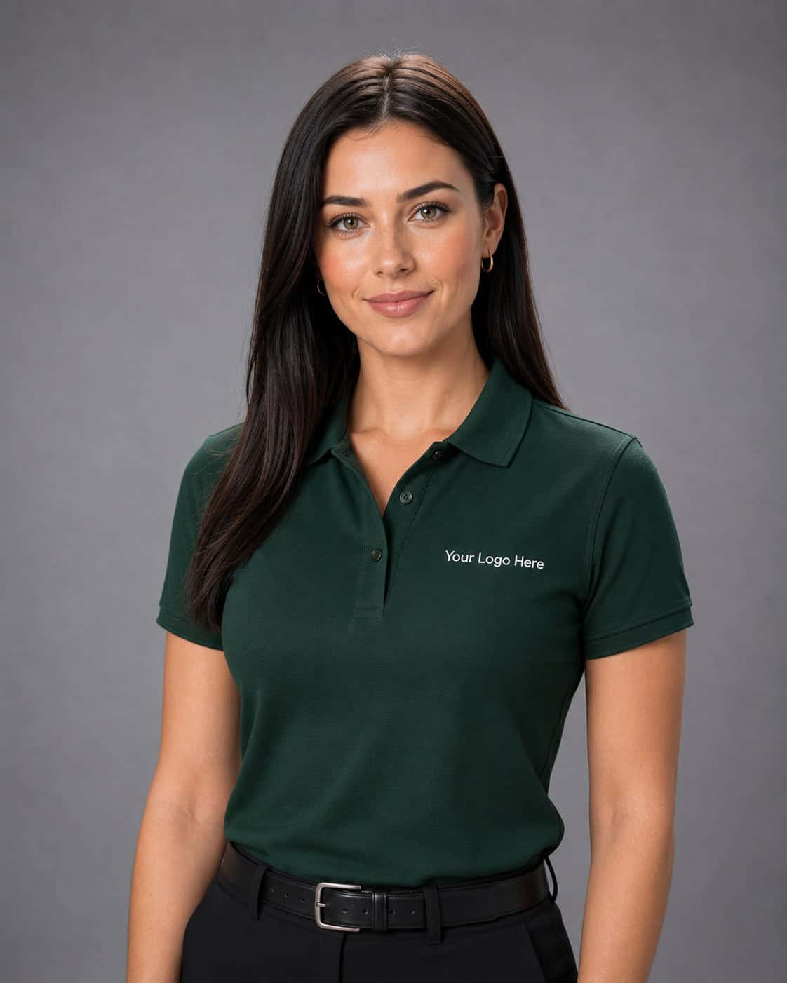Forest Green Corporate Polo – Women — Corporate Polos