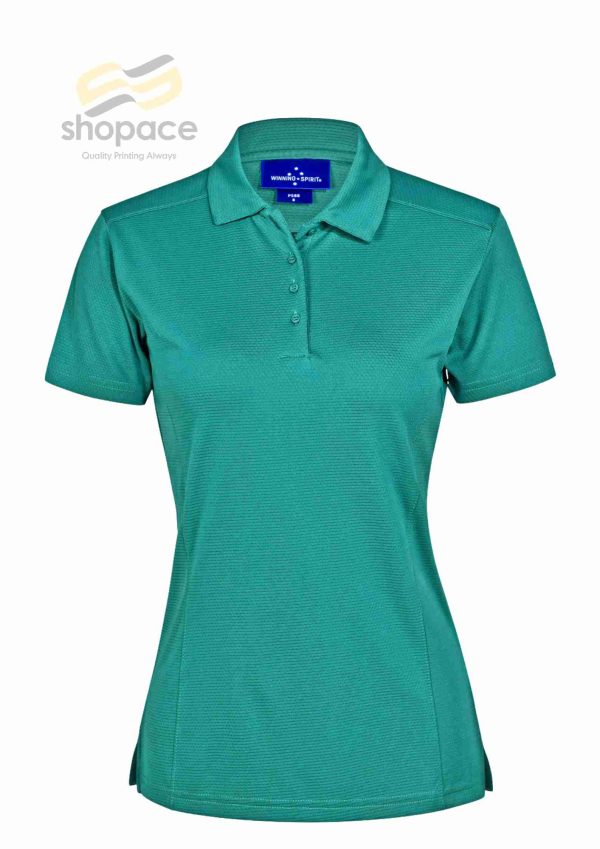 BAMBOO CHARCOAL CORPORATE SHORT SLEEVE POLO Ladies — Polo