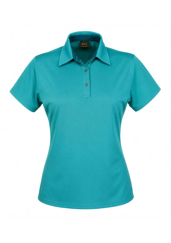 SILVERTECH 1158 LADIES S/S POLOS — Polo