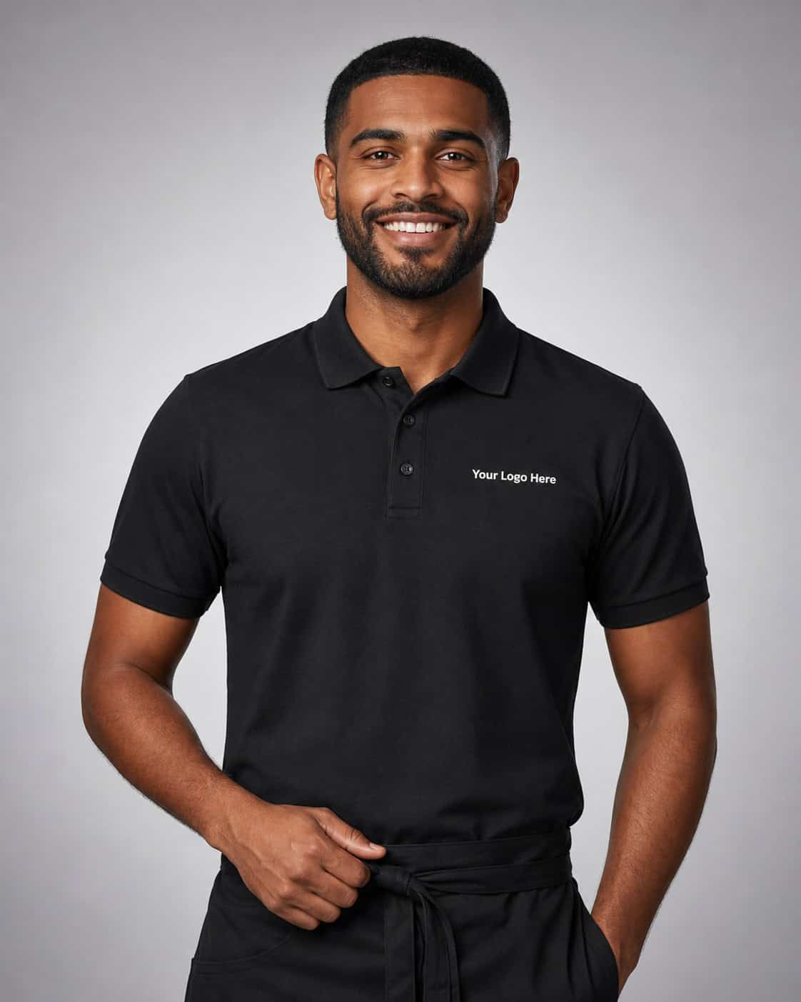 Black Hospitality Polo – Men — Hospitality