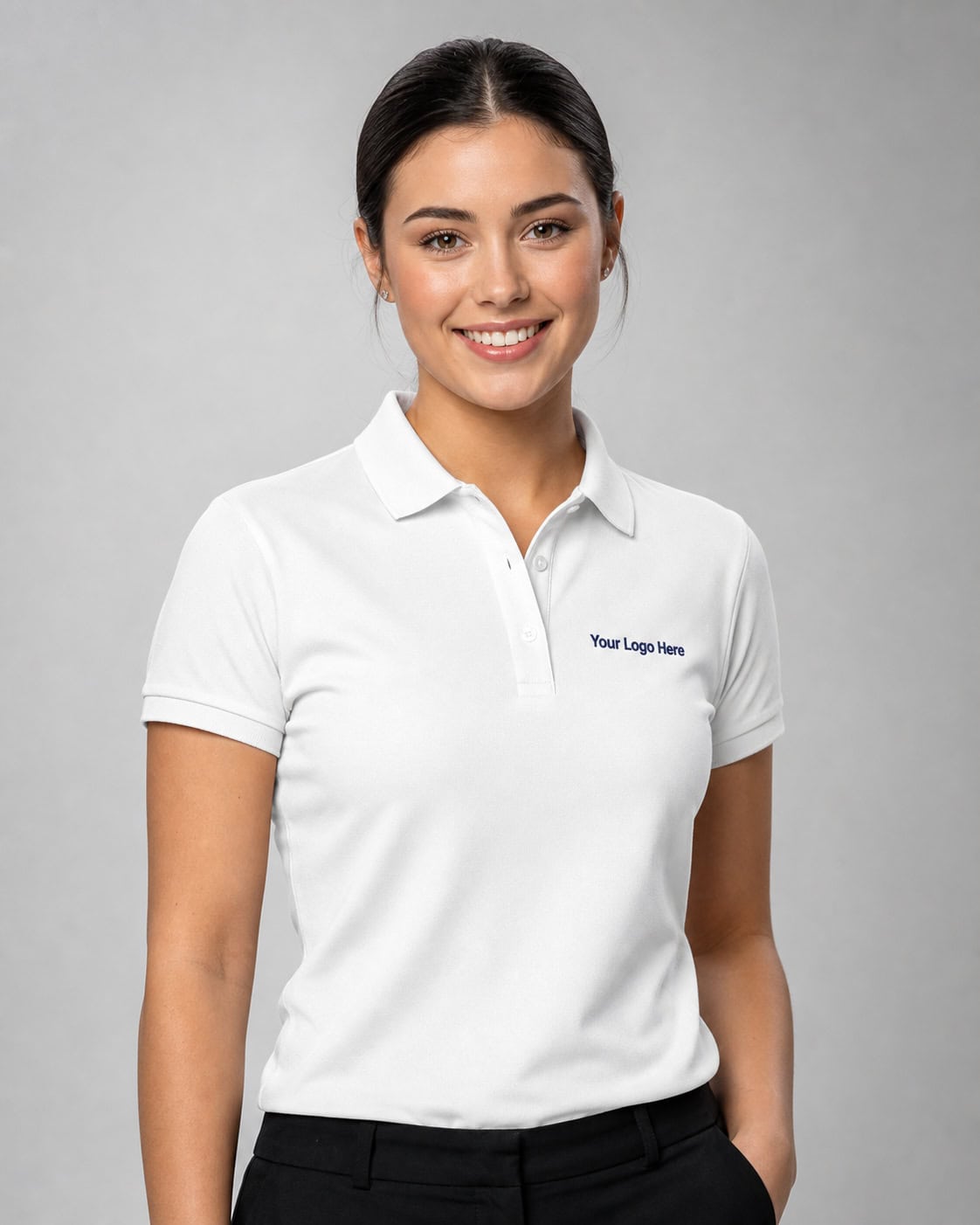 White Hospitality Polo – Women — Polos