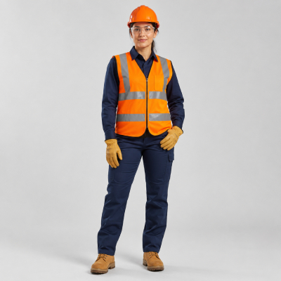 Women’s Hi-Vis Construction PPE Set — PPE