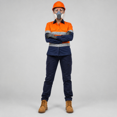 Women’s Respiratory Protection PPE Set — PPE