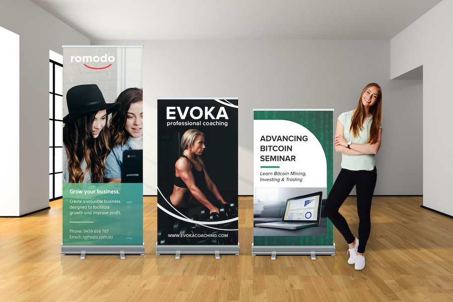 Premium Pull Up Banners — Banners & Flags