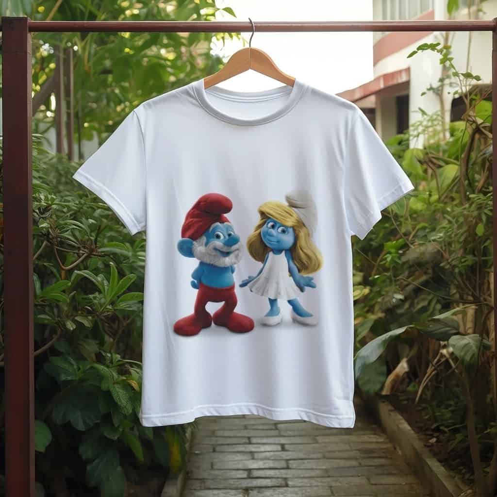Kids Cartoon Duo Graphic T-Shirt — Tees