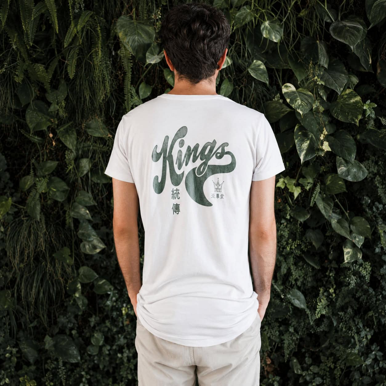 Men's Kings Graphic Back Print T-Shirt — Tees