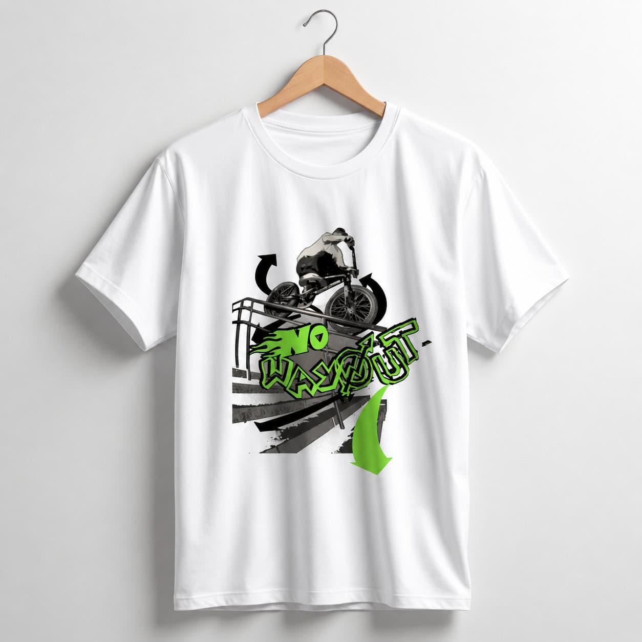 No Way Out BMX Graphic T-Shirt — Tees