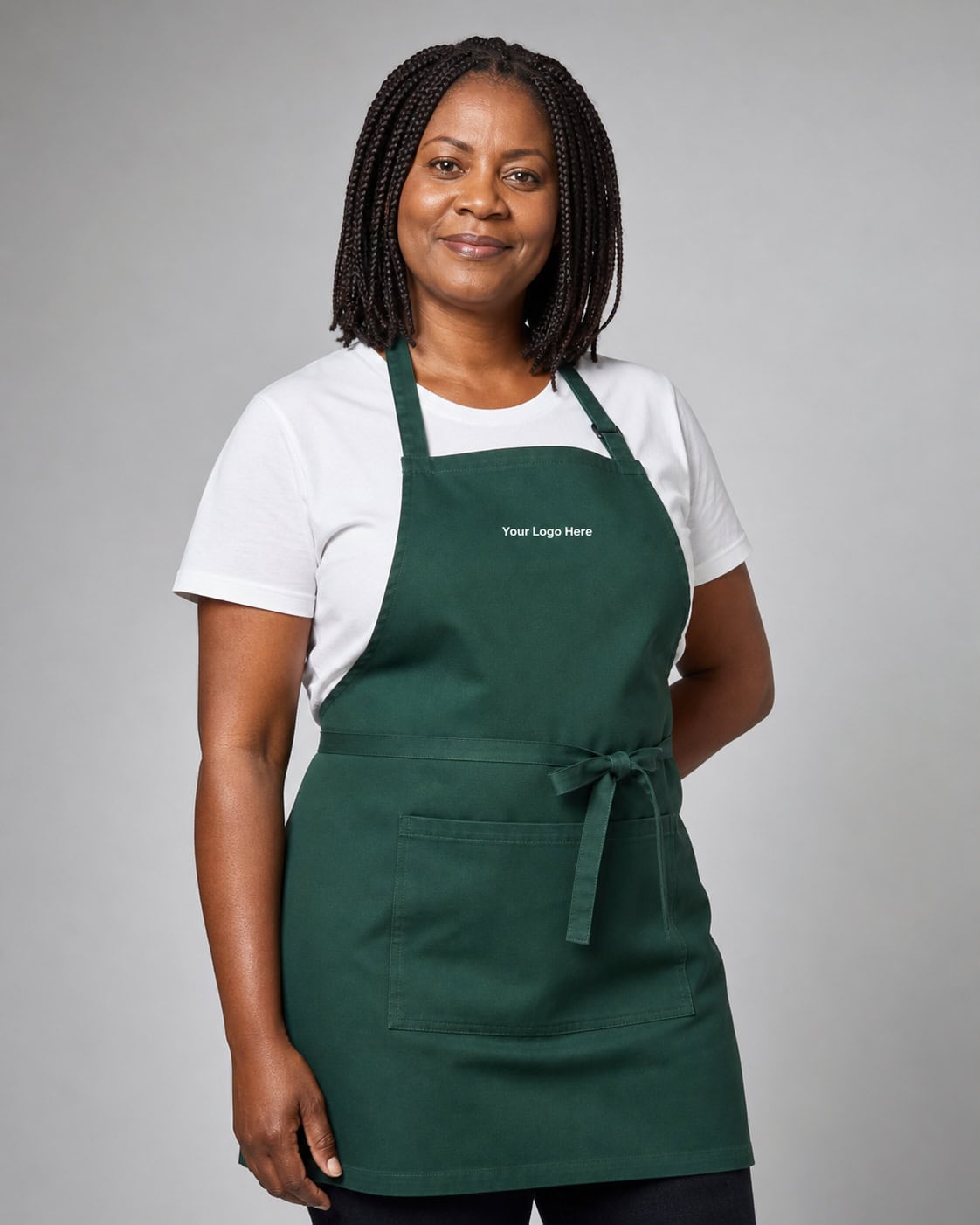 Forest Green Retail Apron — Aprons