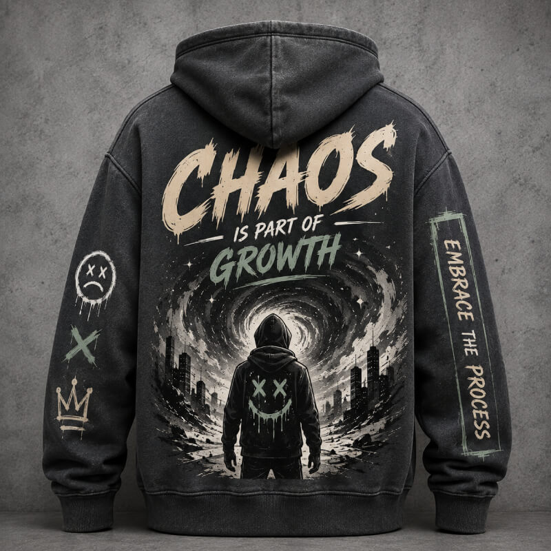 Creative Print Hoodie — Hoodies