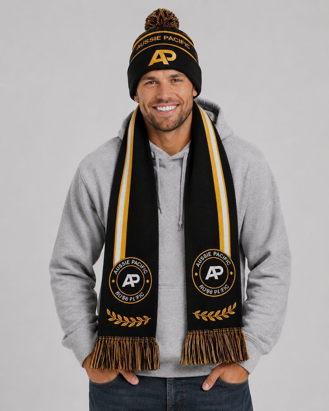 Supporter Beanie & Scarf Set — Beanie