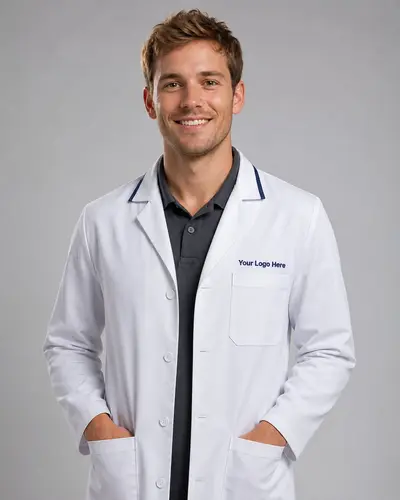 White Clinical Lab Coat — Lab Coats