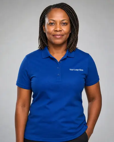 Royal Blue Healthcare Polo — Polos