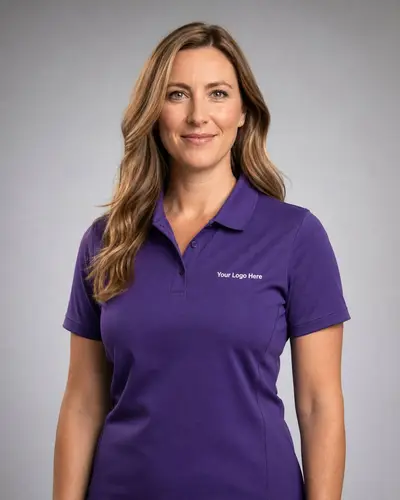 Purple Healthcare Polo — Polos