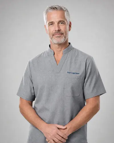 Light Grey Medical Tunic — Medical Tunics