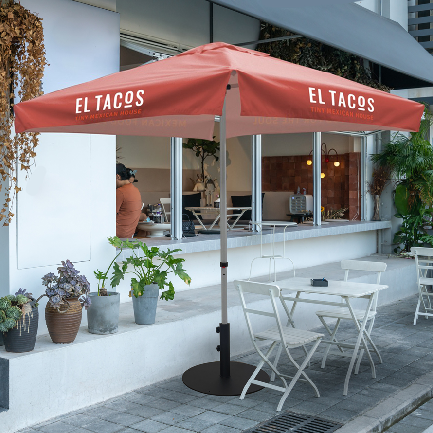 Printed Market Umbrellas — Banners & Flags