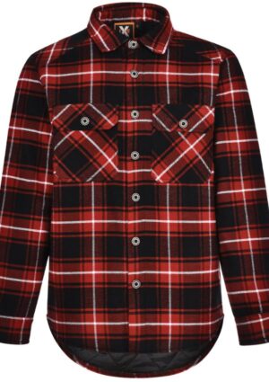 UNISEX QUILTED FLANNEL SHIRT-STYLE JACKET — Jackets & Jumpers