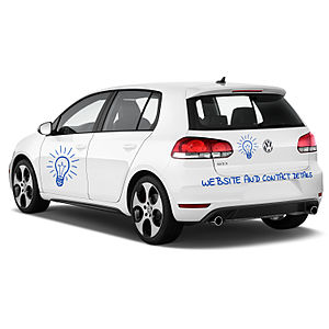 Coupe, Hatchback, Sedan — Vehicle Signage