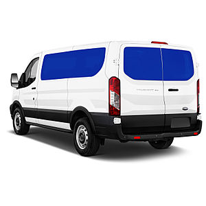 Rear Van Window — Vehicle Signage