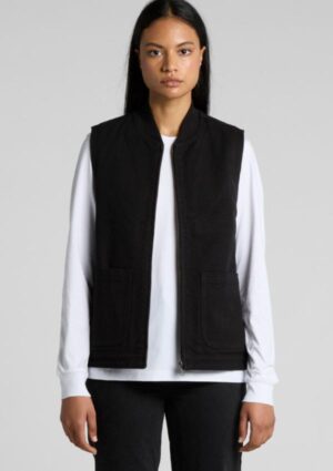 Wo's Canvas Heavy Vest — Jackets & Jumpers