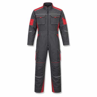 Heavy-Duty Industrial Coverall — Workwear