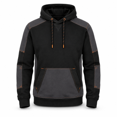 Rugged Contrast Work Hoodie — Workwear