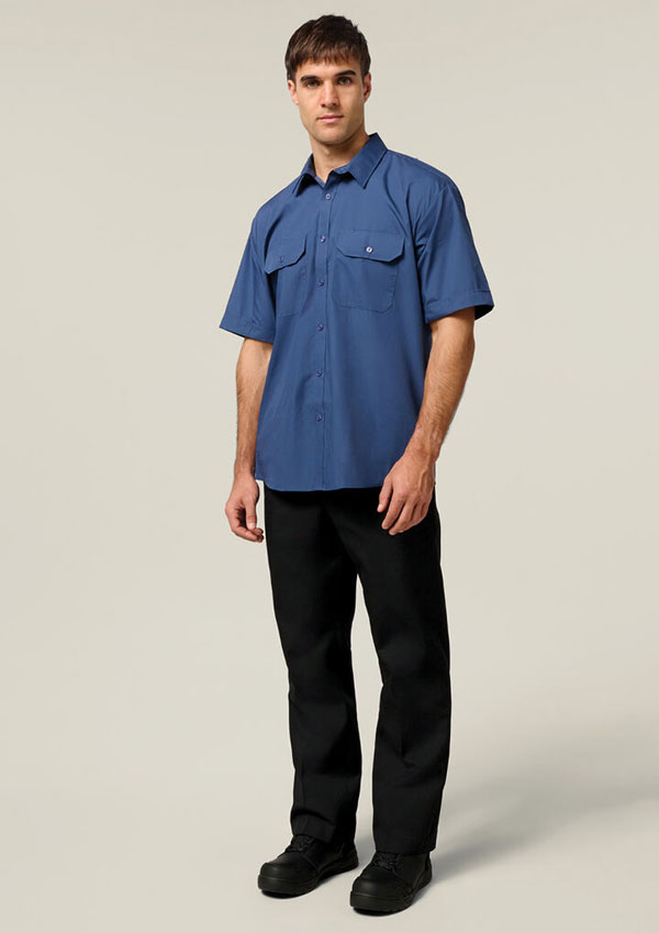 Short Sleeve Permanent Press Shirt — Corporate