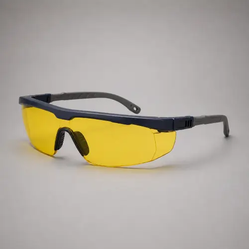 Yellow Lens Industrial Safety Glasses — Eyewear
