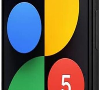 Google Pixel 5 128GB 5G Unlocked – Black (Renewed)