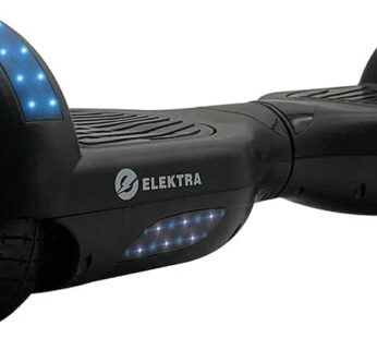 Elektra Hoverboard for Kids and Teens | Smart Hoverboard with Built-in Bluetooth Speaker and LEDs | 2022 Upgraded Self Balancing Scooter with Patented Brushless Motor and Battery Protection | For Kids Ages 4 – 16