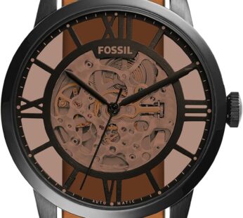Fossil Men’s Townsman Stainless Steel Mechanical Automatic Watch, Mechanical,Automatic Watch