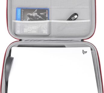 RLSOCO Hard Carrying Case for Playstation 5 Digital Edition and Disc Version