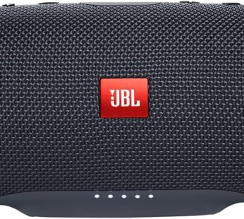 JBL Charge Essential 2 – Portable Waterproof Speaker with Power Bank in Black – Waterproof – 20 Hours Battery Life