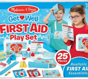 Melissa & Doug 8569 M&D – Get Well Doctor’s Kit Play Set Pretend Play Set, Multi 34.3 cm*8.9 cm*27.2 cm