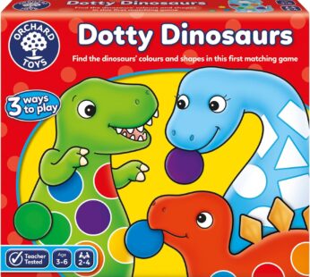 Orchard Toys OC062 – Dotty Dinosaurs Game