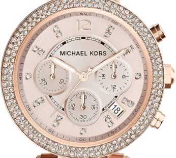 Michael Kors Women’s MK5896 Parker Analog Quartz Two Tone Watch