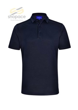BAMBOO CHARCOAL CORPORATE SHORT SLEEVE POLO Men's - Image 2