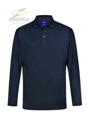 LUCKY BAMBOO LONG SLEEVE POLO Mens - Image 3