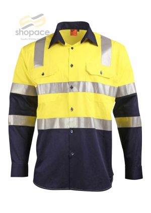 Biomotion Day/Night Light Weight Safety Shirt with X Back Tape Configuration - Image 2