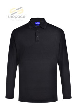 LUCKY BAMBOO LONG SLEEVE POLO Mens - Image 5